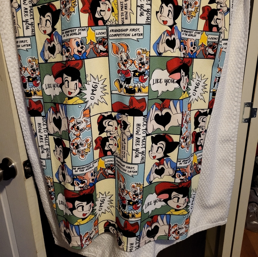 Skirt size 22 cartoon color design